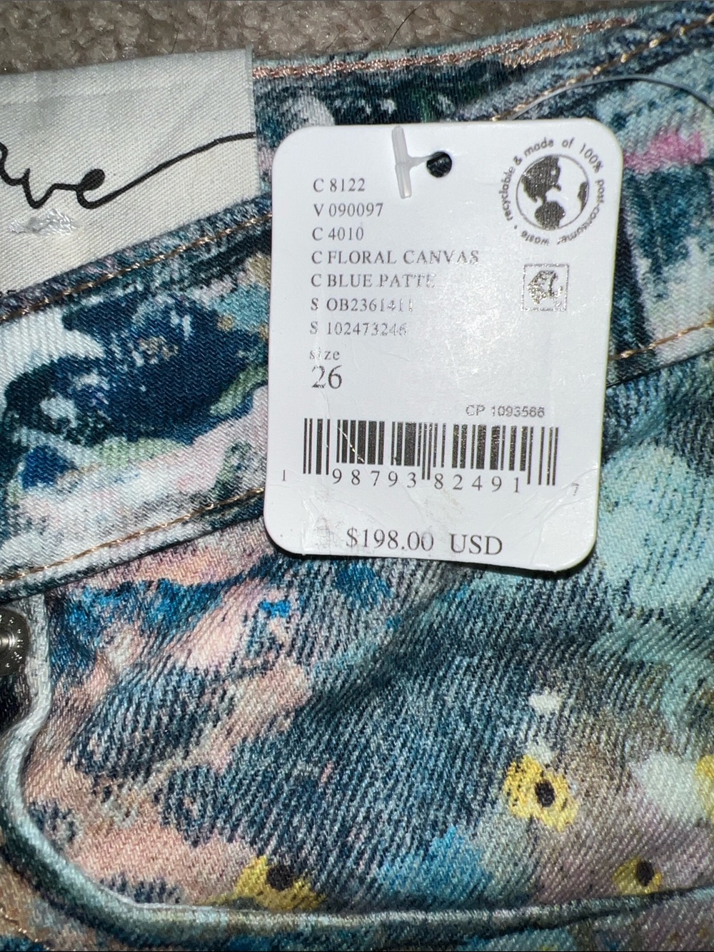 We The Free Tennessee, low rise, illusion jeans - Picture 2 of 4